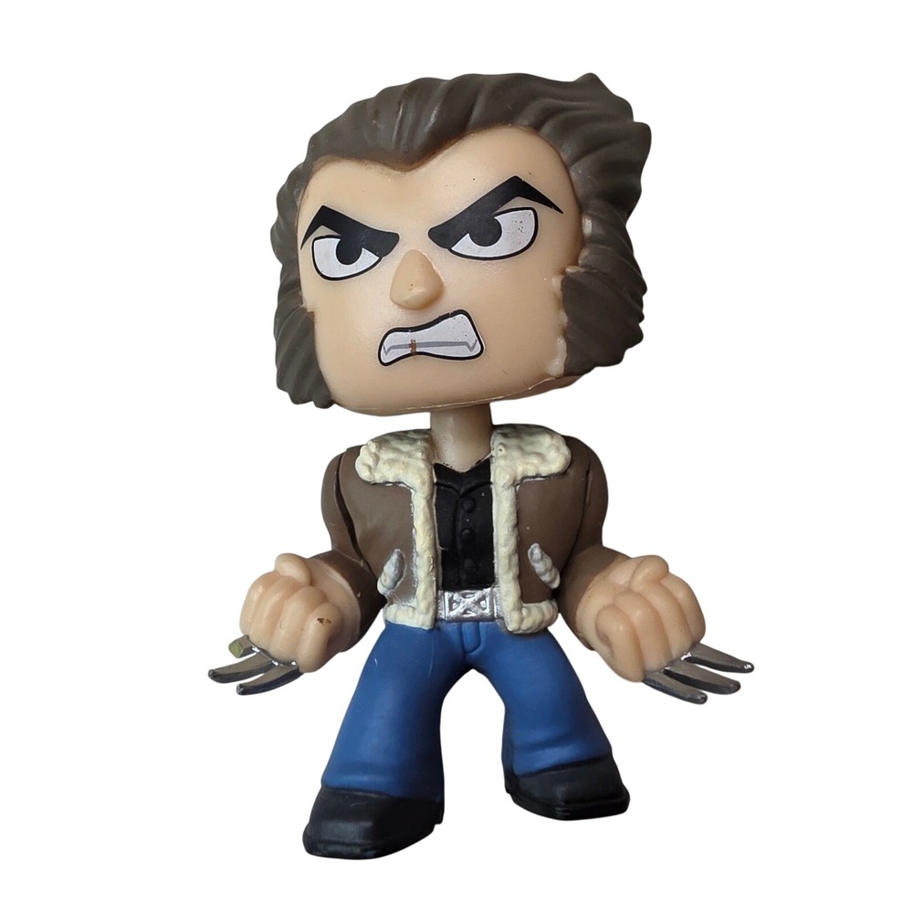 Funko Marvel Wolverine Logan Vinyl Figure Brown Jacket 2016 FAC-012988-16344 W1